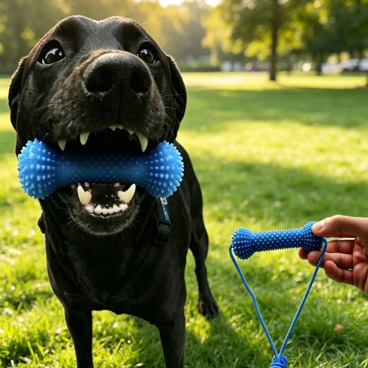 Dog Toothbrushing Chew Toy with Interactive - MyPetDollar.com