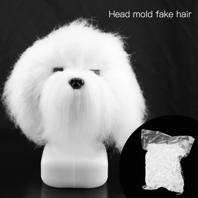 Fenice Pet Simulation Hair Grooming Fake Dog - MyPetDollar.com