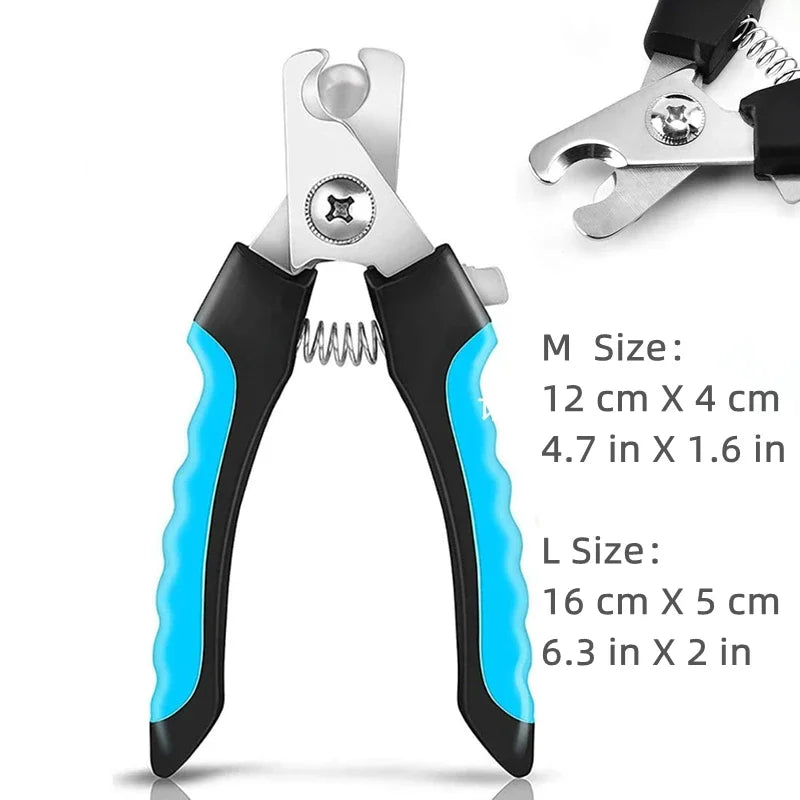 Professional Pet Nail Clipper with Safety Guard Stainless – Cat Supplies