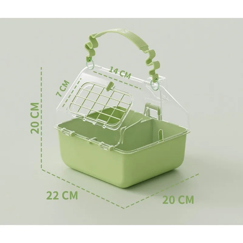 Sales Hamster Enclosure, Super Luxury Panoramic Villa Transparent for Small Pets