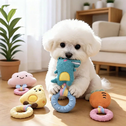 Durable Bite-Resistant Toy Plush Rubber - MyPetDollar.com