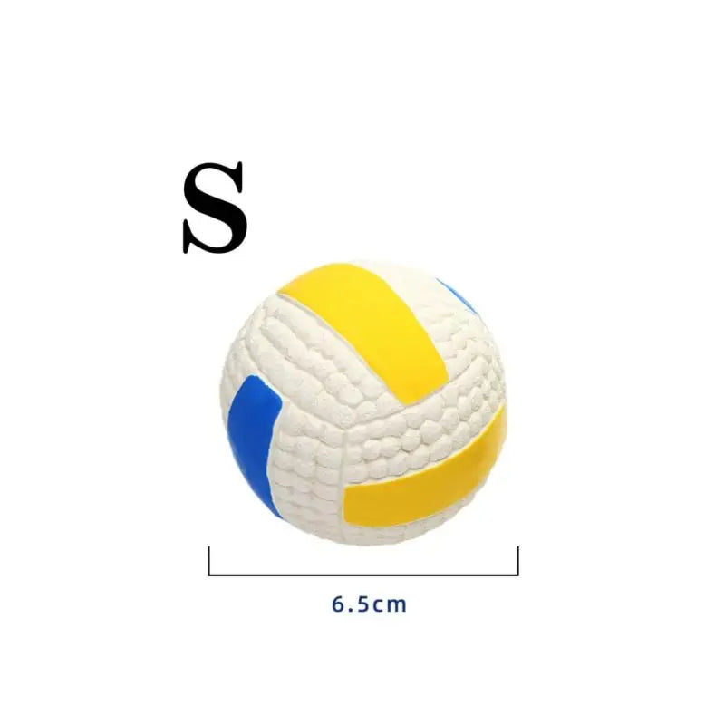 Squeaky Dog Toy Balls for Small Big Bite Resistant Pet – Dog Supplies