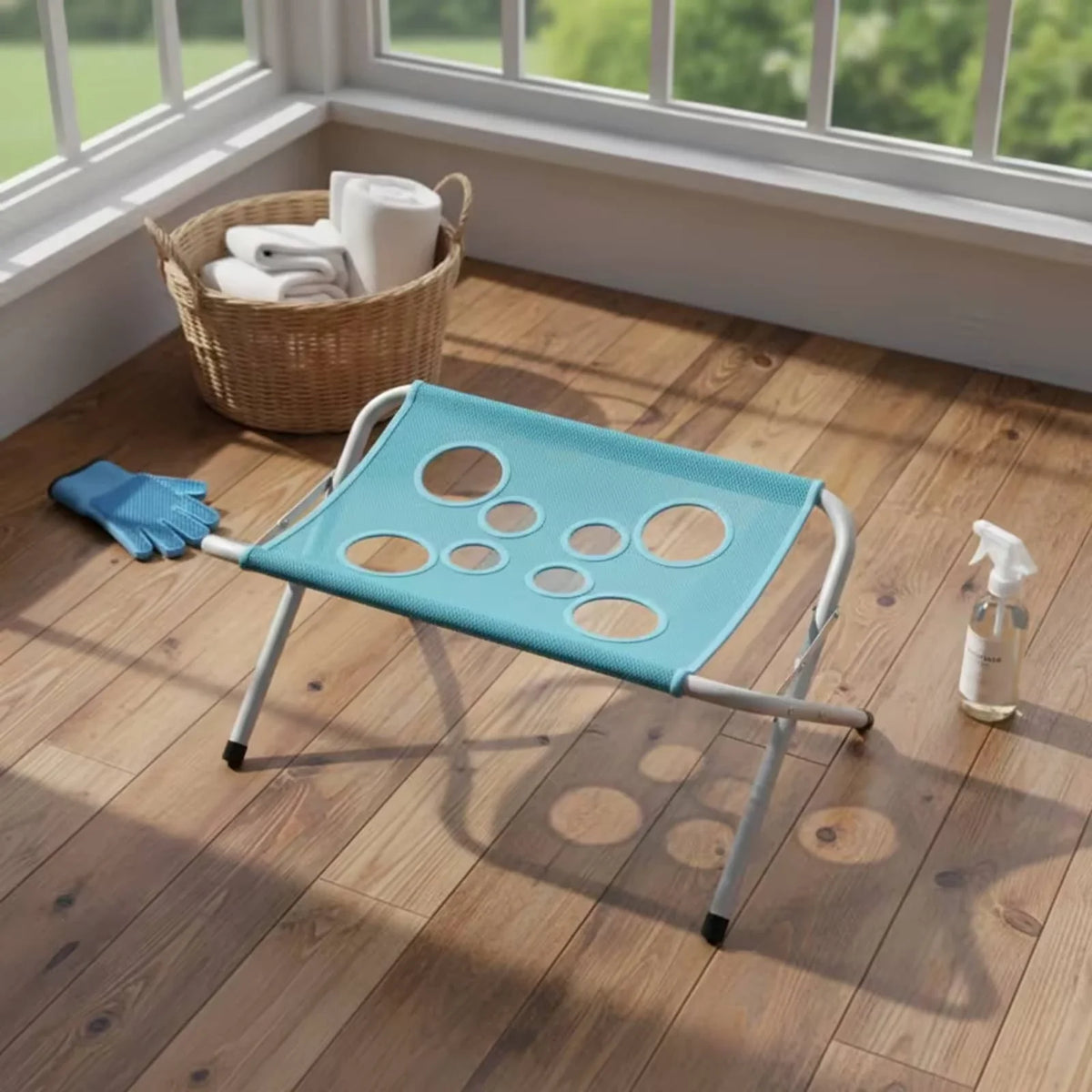 Foldable Bath Stand Quick-Dry Mesh Bath - MyPetDollar.com