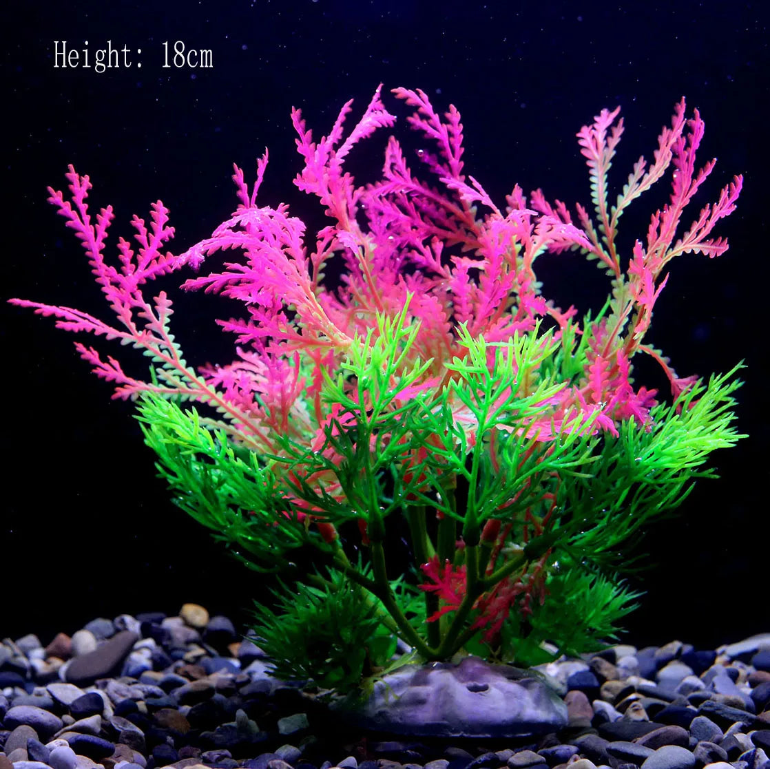 Artificial Aquarium Decor Plants Water Weeds - MyPetDollar.com