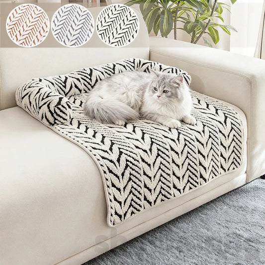 Winter Warm Pet Sofa Bed Super Soft Plush - MyPetDollar.com