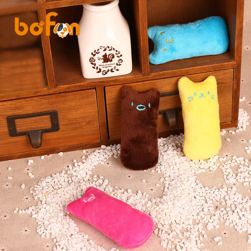 Pet toy with expression, thumb plush mint - MyPetDollar.com