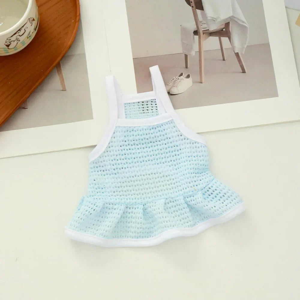 Pet Dress Mesh Breathable Cool Strap Skirt - MyPetDollar.com