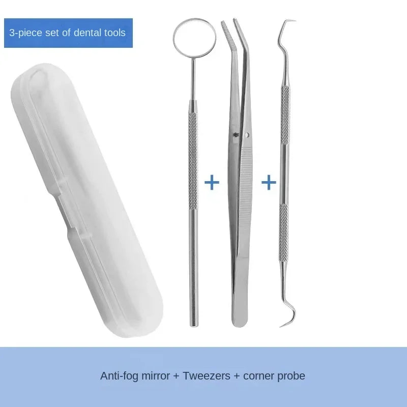 Stainless Steel Pet Tooth Cleaning Tool Safe – 4 Colors