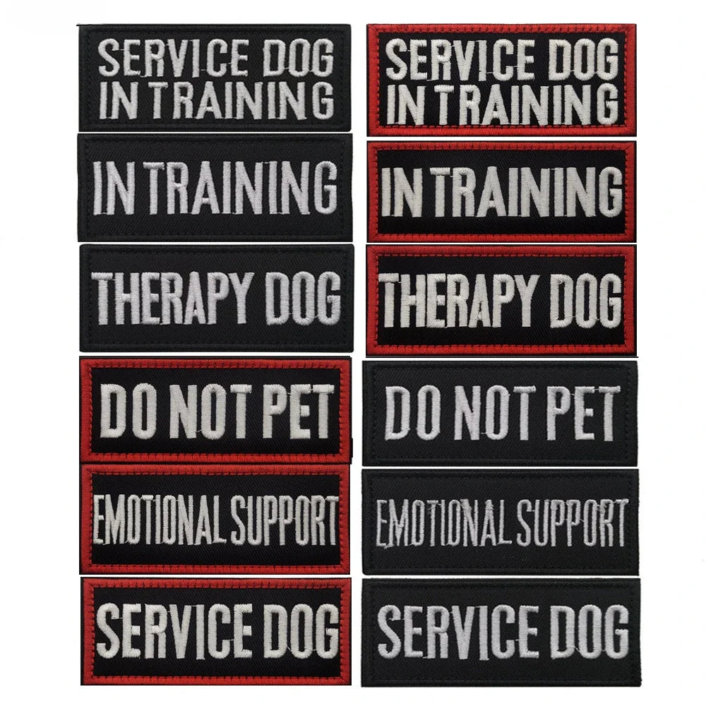 Therapy Dog Security Patches Keep Your Pet - MyPetDollar.com