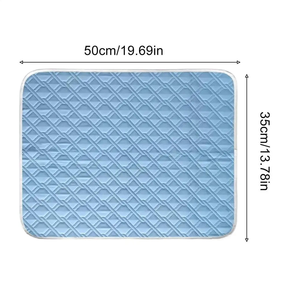 Cooling Pet Mat Breathable Washable Summer Pad – 2 Colors