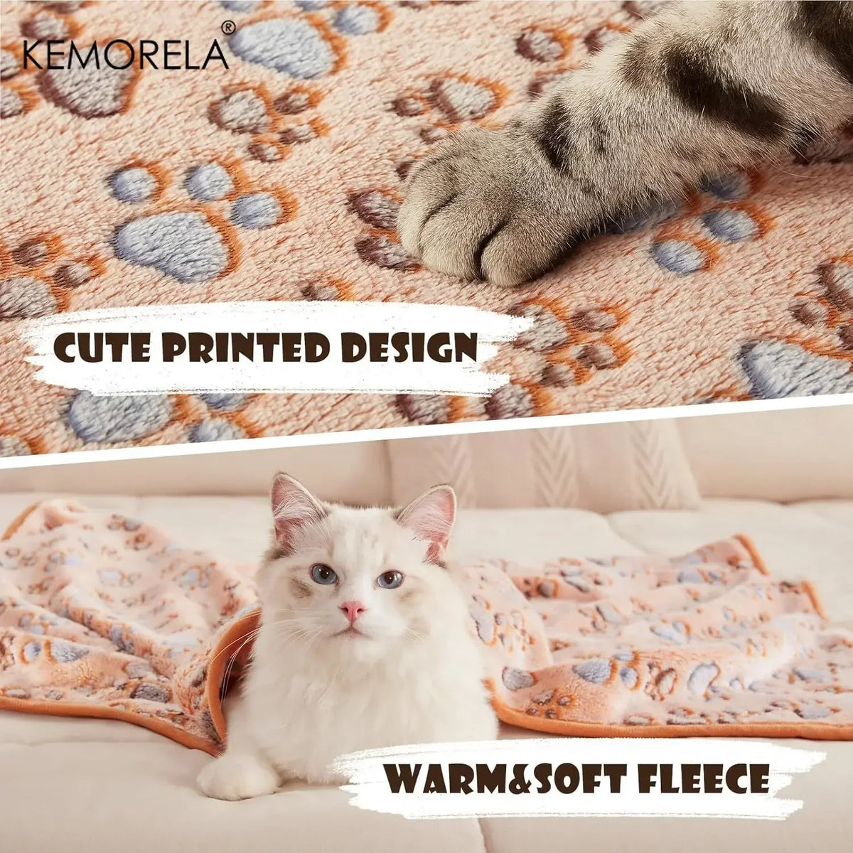 KEMORELA 3PCS Blankets Super Soft Fluffy - MyPetDollar.com