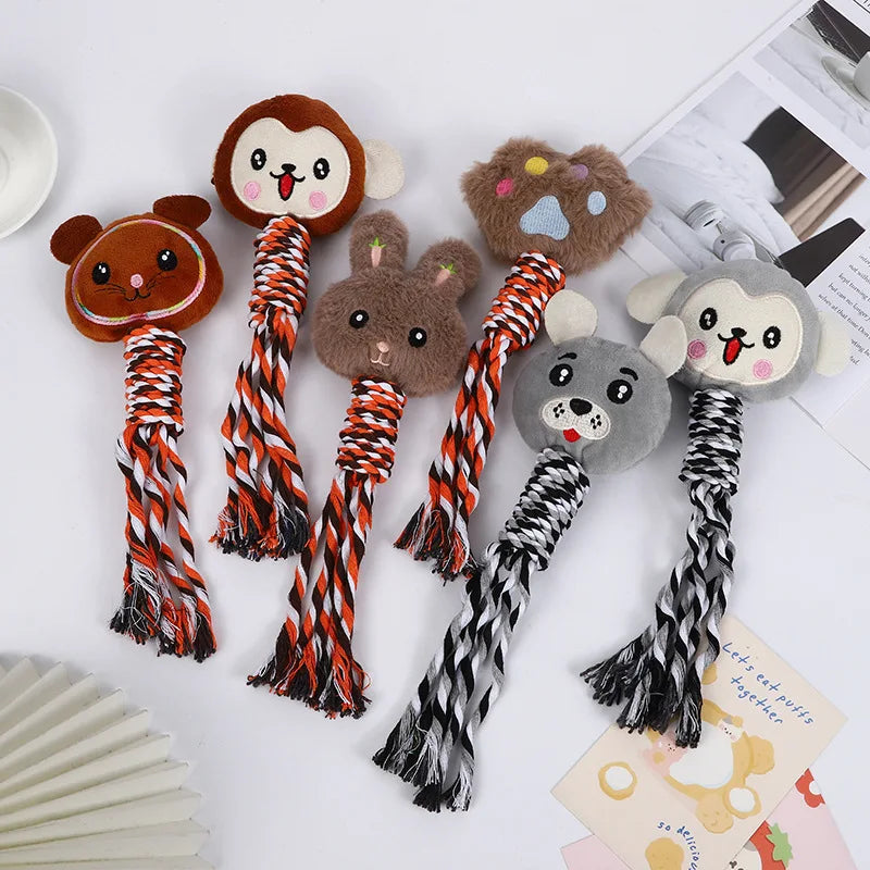 Pet Dog Rope Toy Bite Resistant Grinding - MyPetDollar.com