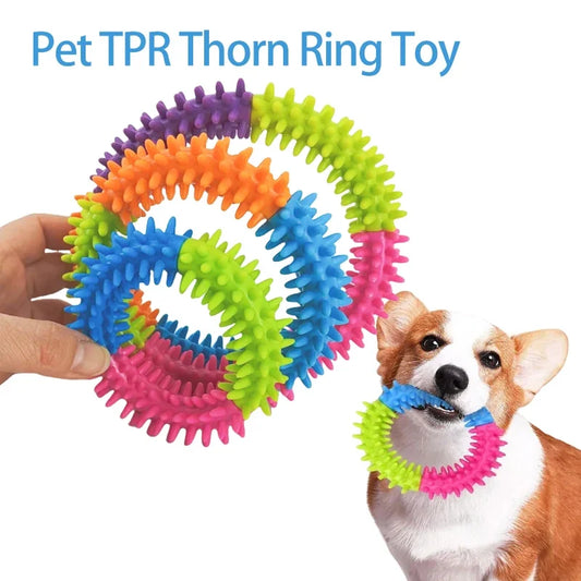 Cute Dog Toys Training Flying Discs Pet Ring - MyPetDollar.com