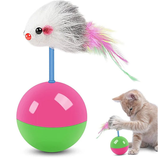 Interactive Cat Toy Ball Mouse Not Tumbler - MyPetDollar.com