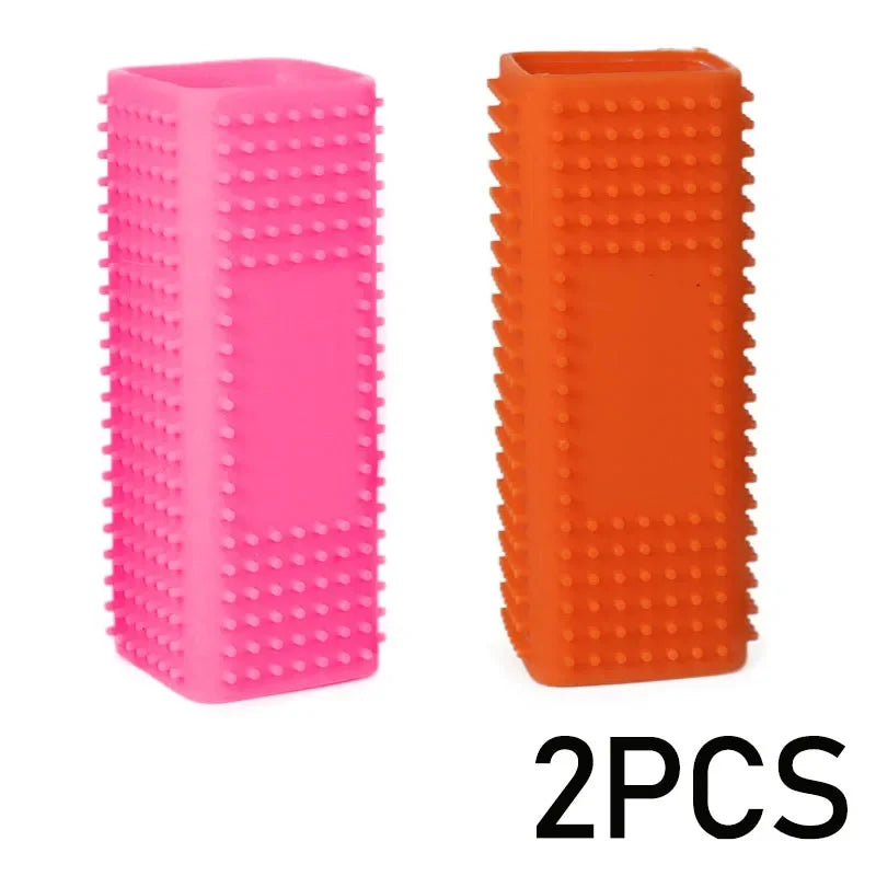 Silicone Pet Hair Removal Grooming Brush Car Animal Dog & Cat Effective