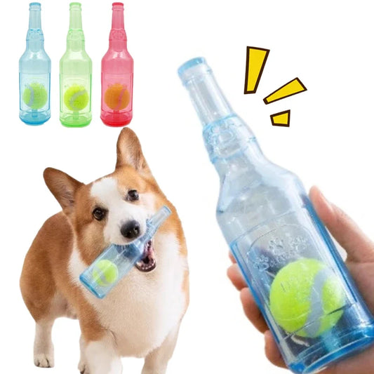 Pet Chew Plaything Sound Bite Resistant Molar Floating Rubber Tpr (3 colors)