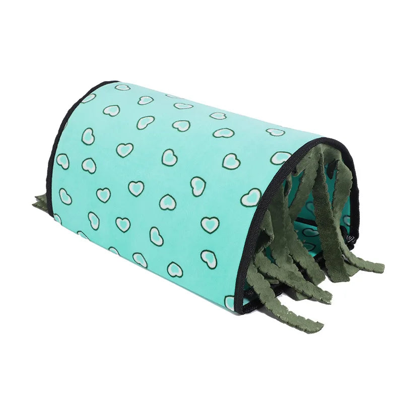 Guinea Pig Tunnel Hideout, Small Animal Play Tube Toys – 3 Colors