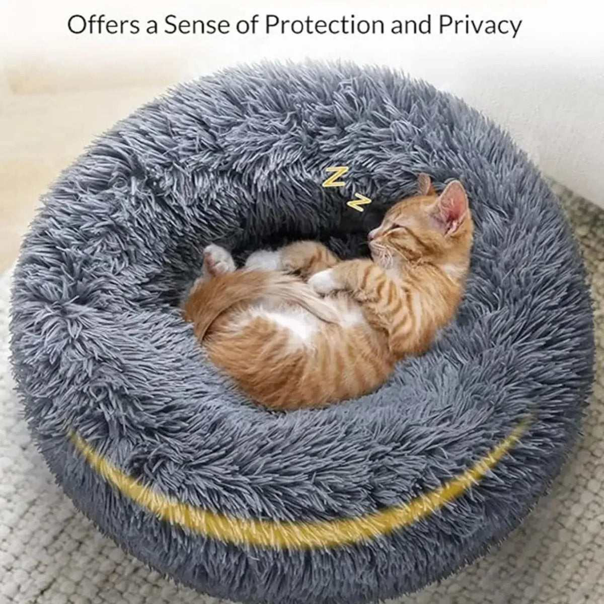 40-90cm 6 Sizes Round Pet Bed for Large Dog - MyPetDollar.com
