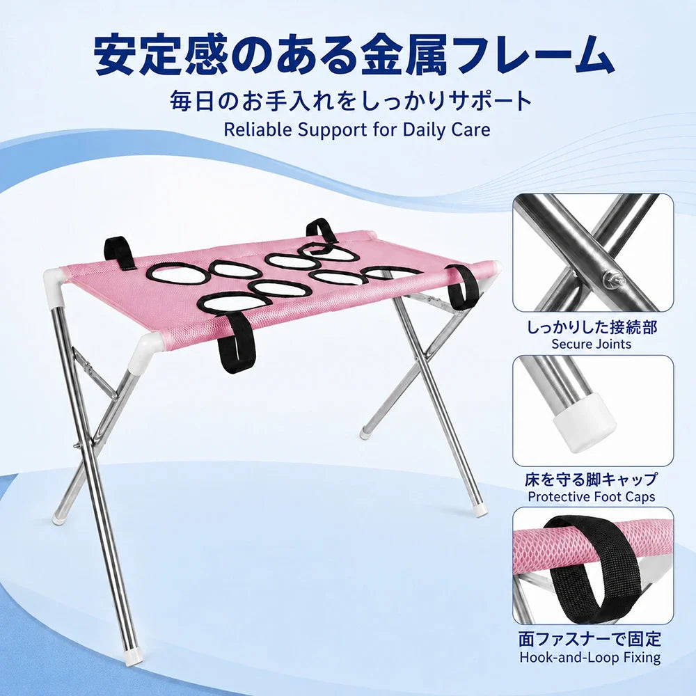 Stainless Steel Pet Grooming Hammock Stand - MyPetDollar.com