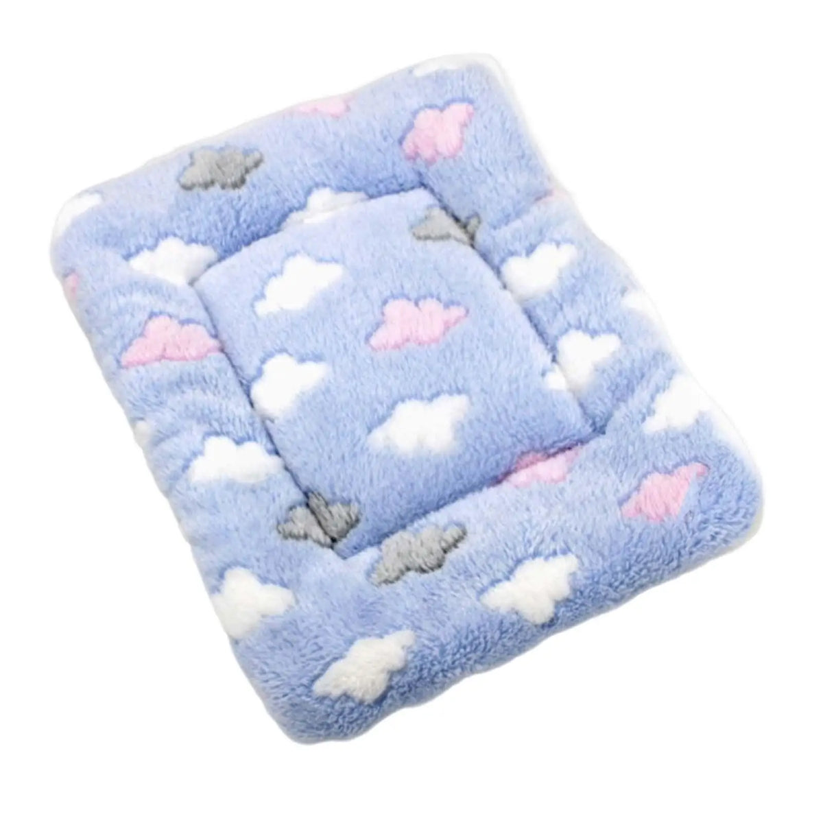 Dog Bed Pad Cat Mat, Pet Heated Fleece Blanket – 4 Colors