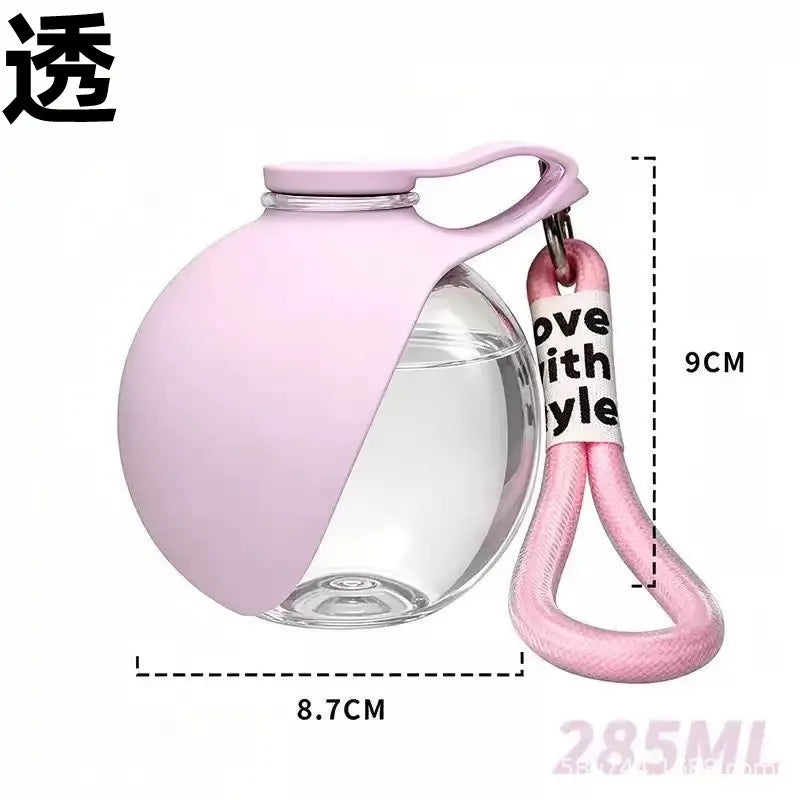 Portable Dog Water Bottle Stainless Steel Travel Cat Dispenser