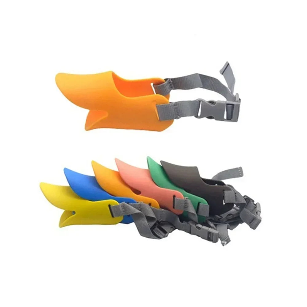 Dog Muzzle Silicone Duck Muzzle Mask for Pet - MyPetDollar.com