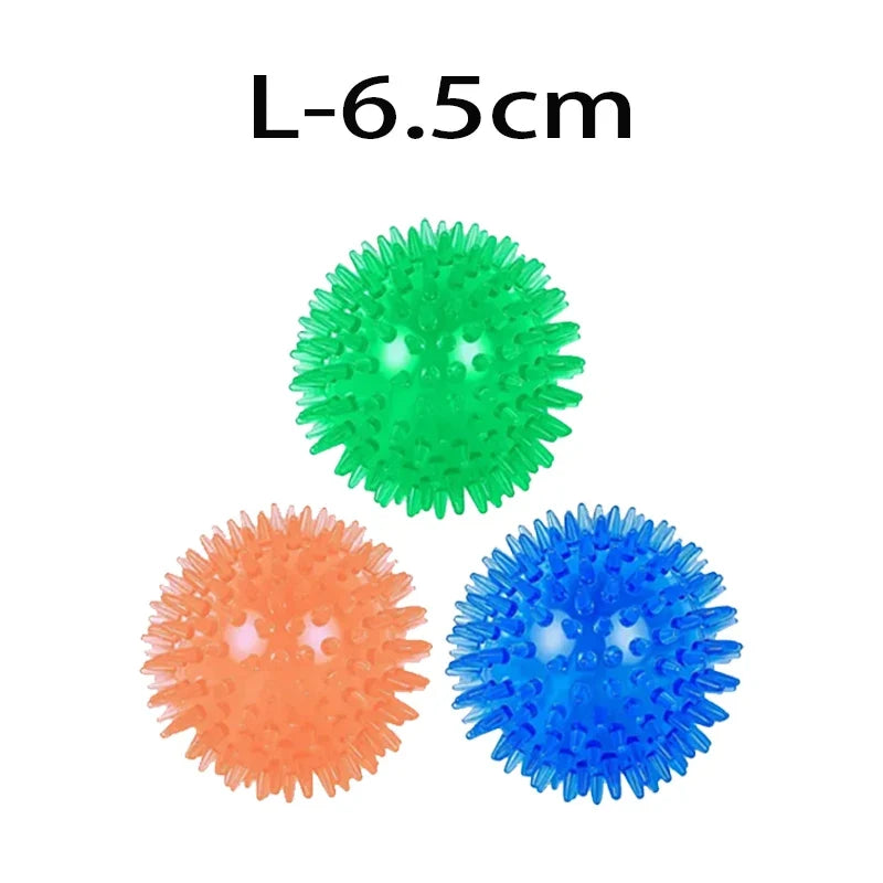 Durable Dog Rubber Toys Chew Play Squeaky Balls