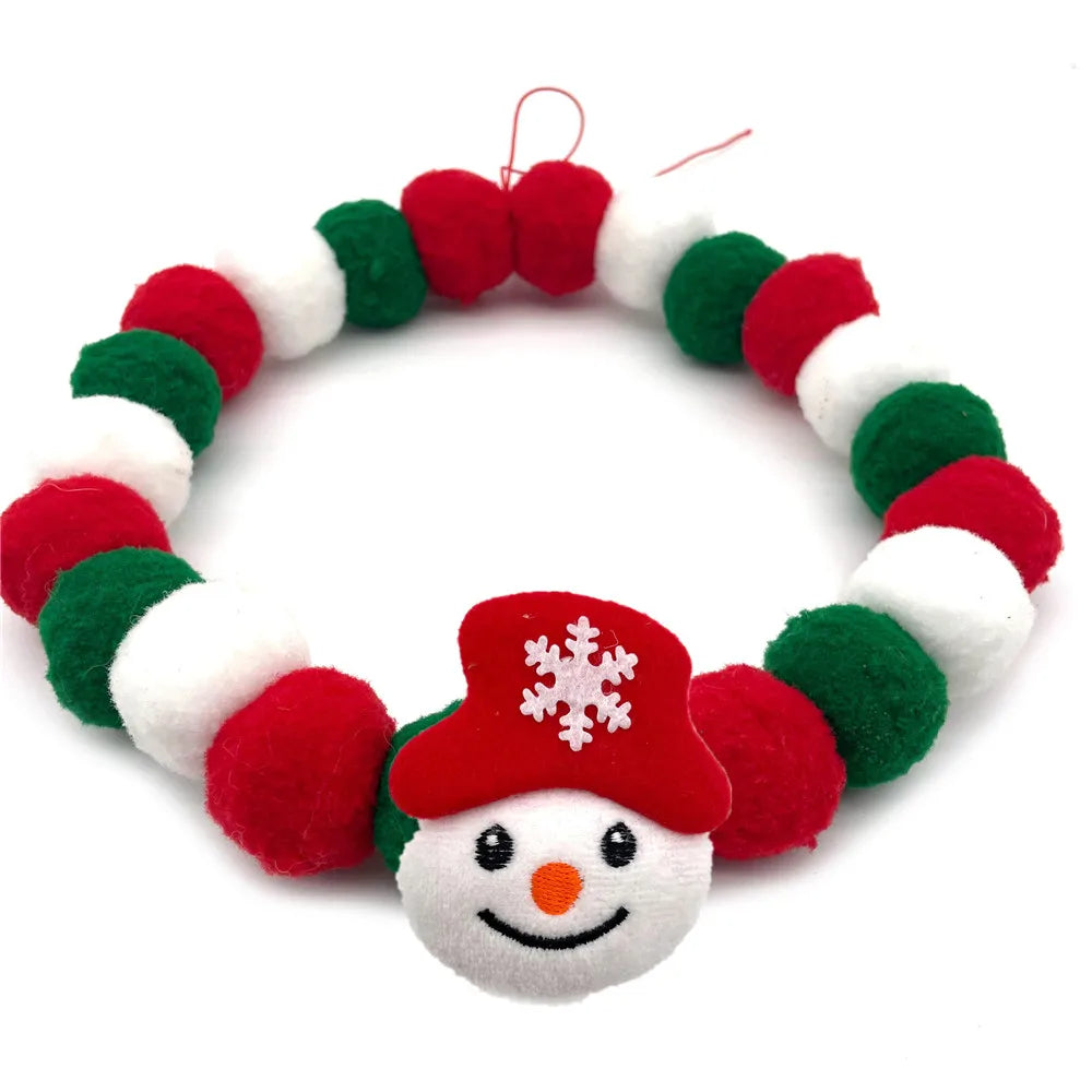 12pcs Christmas Pet Dog Bow Tie Hair Ball - MyPetDollar.com