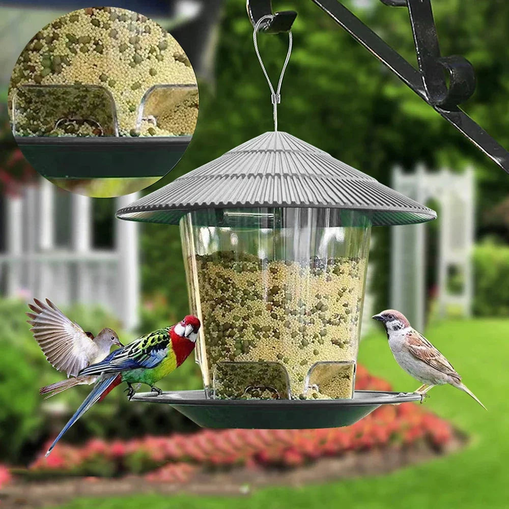 Garden Gazebo Hanging Wild Bird Feeder - MyPetDollar.com