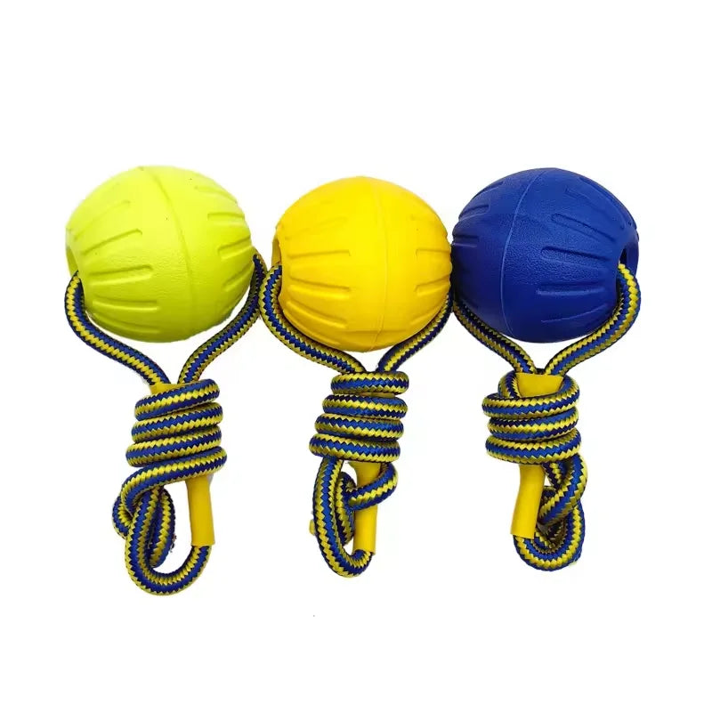 7/9cm Pet Balls Toy with Rope Interactive - MyPetDollar.com