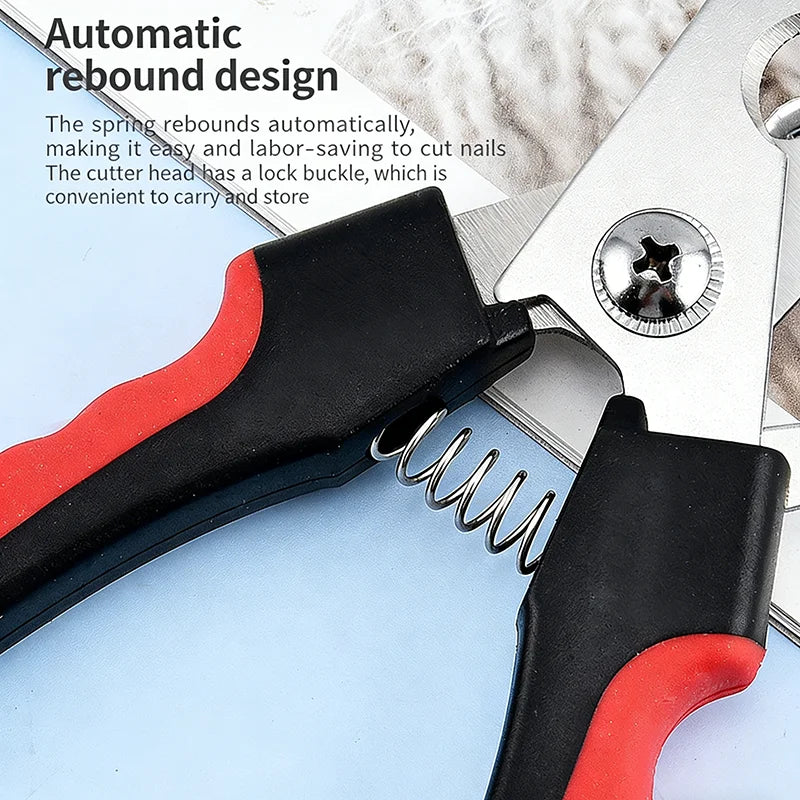 Pet Nail Clippers Stainless Steel Grooming - MyPetDollar.com