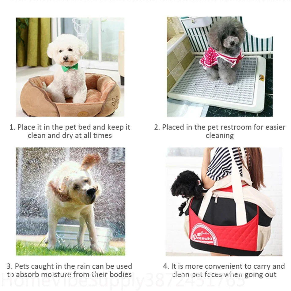 20/40/50/100Pcs Disposable Puppy Pee Pads - MyPetDollar.com
