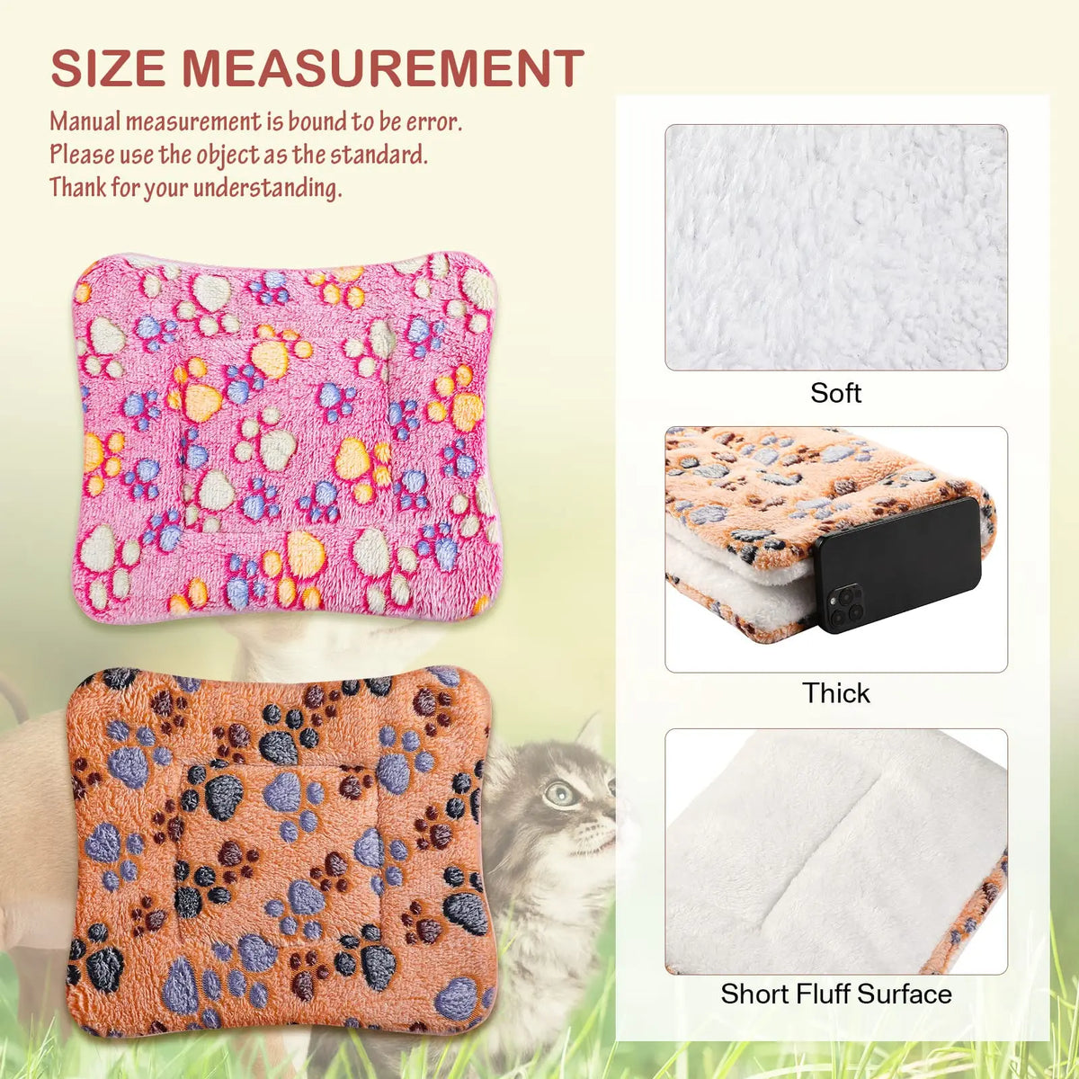 Large Size Flannel Dog Bed Thicken Cat Bed - MyPetDollar.com