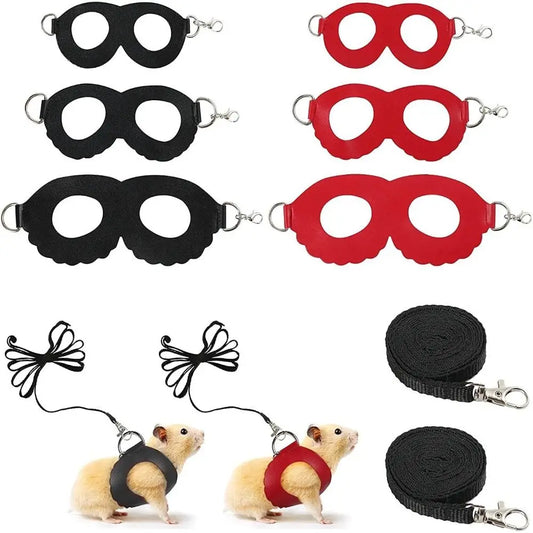 3Pcs PU Leather Hamster Chest Strap - MyPetDollar.com