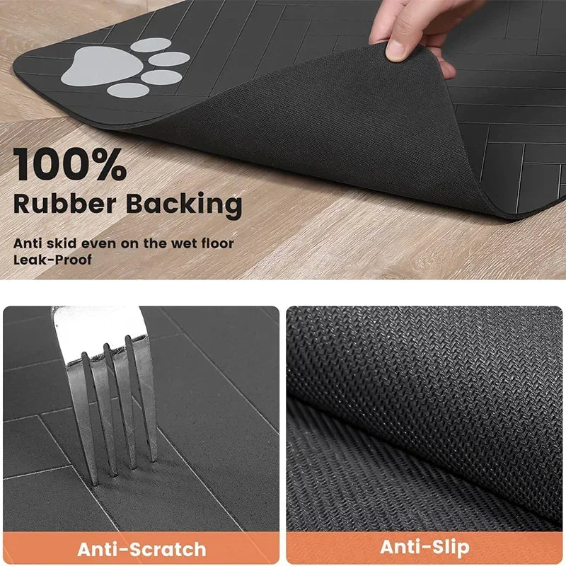Pet Placemat Dog Food Bowl Mat Drinking - MyPetDollar.com