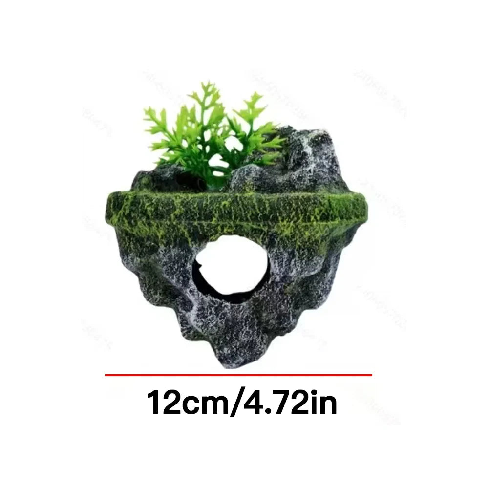 Mini Floating Island Ornament for Aquariums
