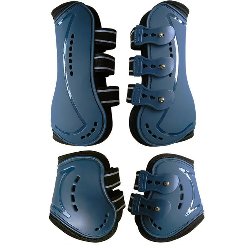 4 Pcs/Set Horse Leg Guard PU Shell Horse - MyPetDollar.com