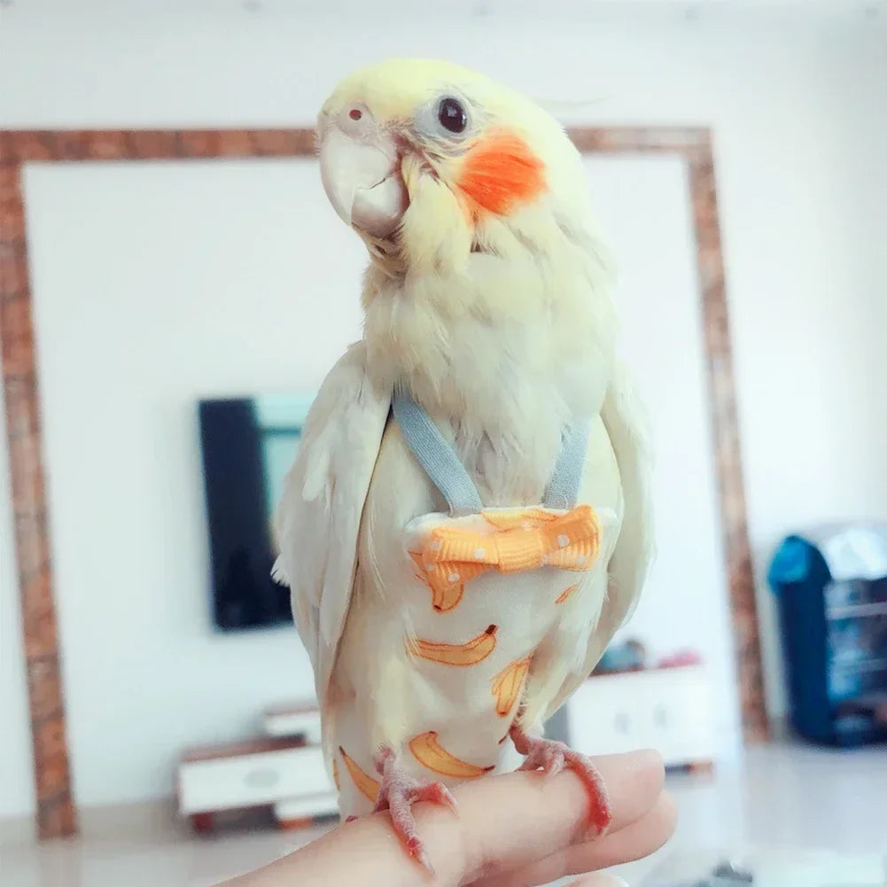 Parrot Diaper Flight Suit Diaper Clothes - MyPetDollar.com