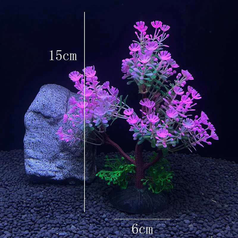 Artificial Aquarium Decor Plants Water Weeds - MyPetDollar.com