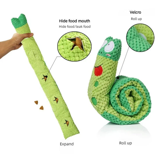 Dog Puzzle Toy Plush Sound Toys Foldable - MyPetDollar.com