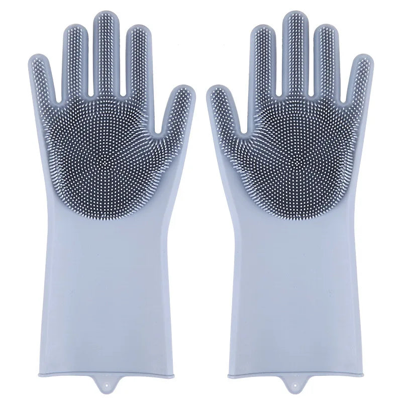 Pet Grooming Cleaning Gloves Dog & Cat Bathing Shampoo