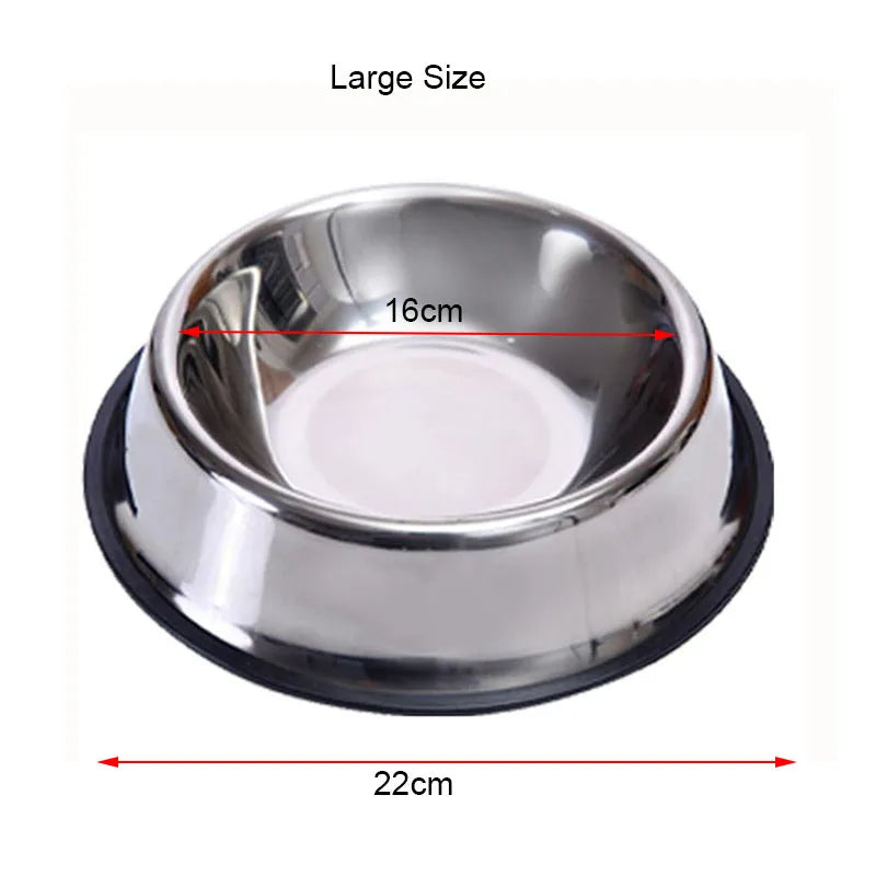 Stainless Steel Dog Dish Food Storage Container