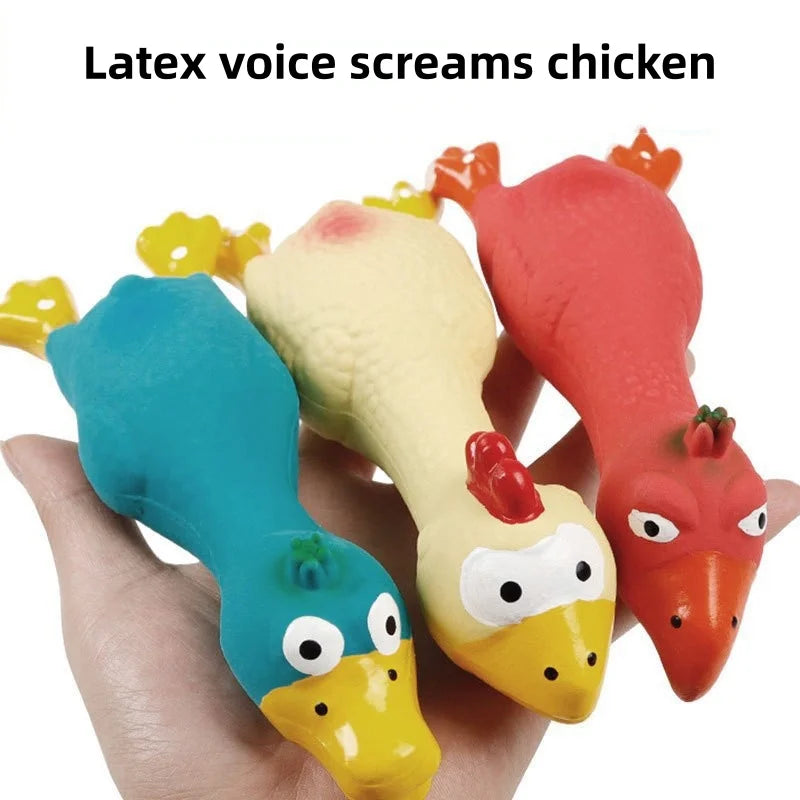 Bite Resistant Squeaky Dog Rubber Toy Latex - MyPetDollar.com