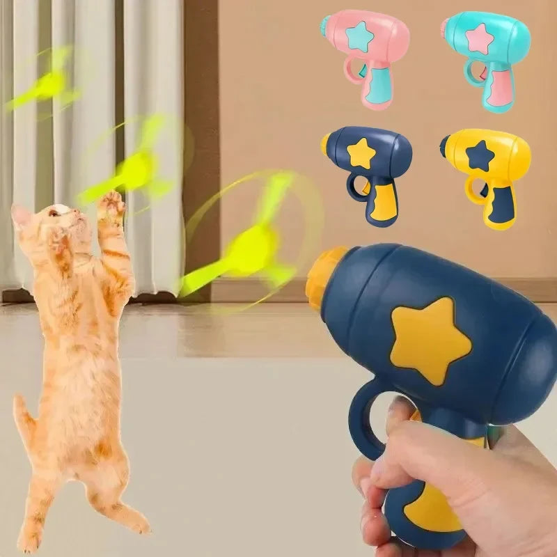 Flying Saucer Launcher Automatic Interactive - MyPetDollar.com