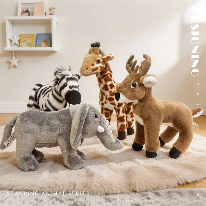 25/30cm Standing Animal Series Plush Toy - MyPetDollar.com