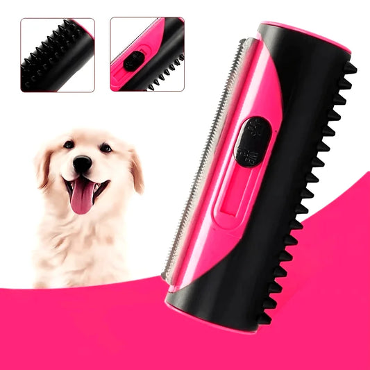 ABS Stainless Steel Pet Hair Remover Brush, - MyPetDollar.com