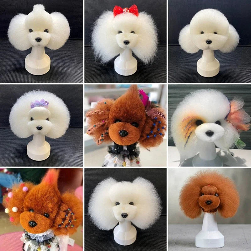 Pet Grooming Teddy Pet Simulated Head - MyPetDollar.com