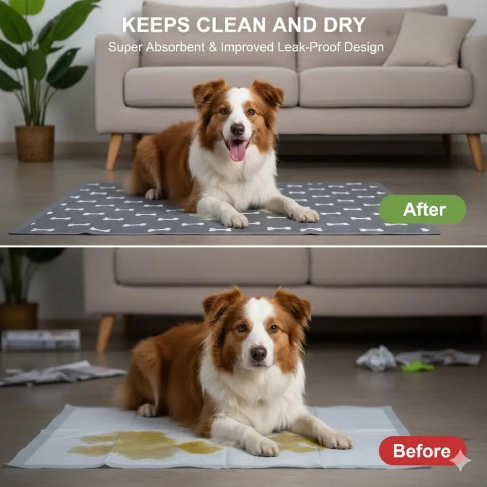Durable Super Absorbent Pet Bed Mat Reusable - MyPetDollar.com