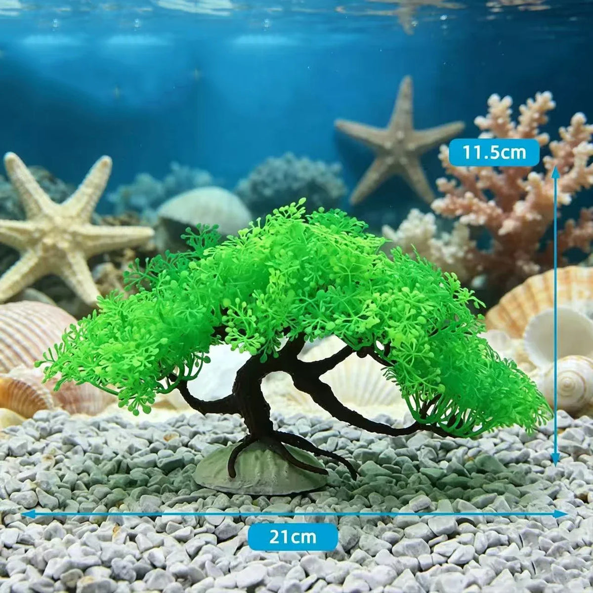 Plastic Artificial Aquarium PVC Plants - MyPetDollar.com