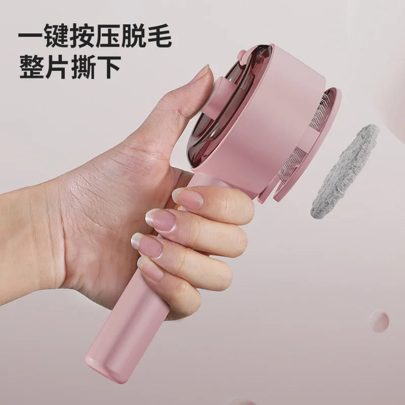 Steam Spray Pet Hair Brush Stainless Steel - MyPetDollar.com